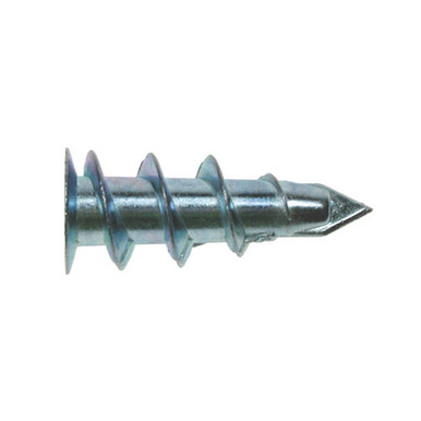 Further photograph of Owletts J Plug Plasterboard Fixings Metal 15mm