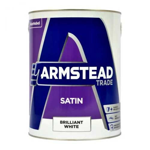 Photograph of Armstead Trade Satin Brilliant White 5.0L