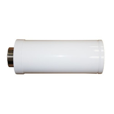 Grant Stainless Steel Powder Coated White Flue Extension, 450mm, 1 Year Warranty, 2.43kg product image