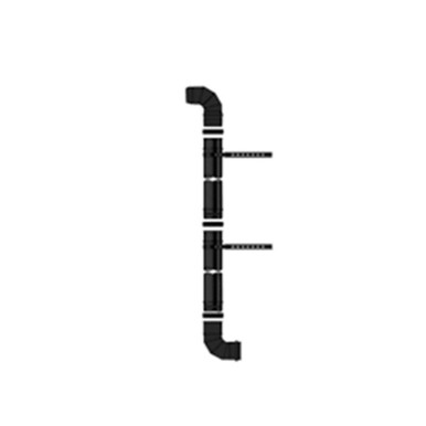 Grant Plume Diverter Kit, 1 Year Warranty, Black, 4.68kg, 90mm diameter, 2m Height product image