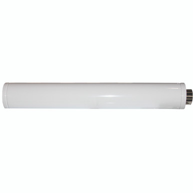 Grant Flue Extension, 1 Year Warranty, Stainless Steel, White, 950mm, 5.43kg product image