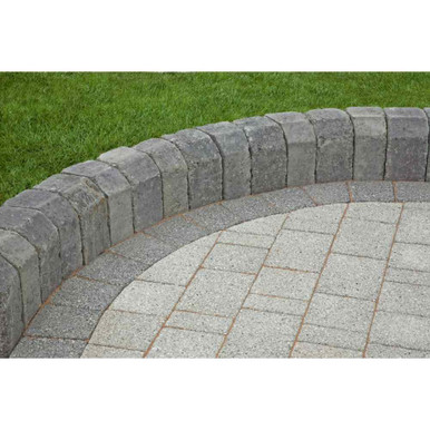 Further photograph of Standard Tegula Kerb Splayed Pennant Grey 250mm x 160mm x 130mm