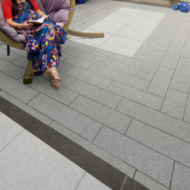 Marshalls Fairstone Granite Eclipse Paving, Dark, 1212 x 606 x 30mm, 58kg product image