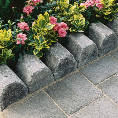 Drivesett 4 in 1 Kerb Pennant Grey 100mm x 200mm x 100mm product image