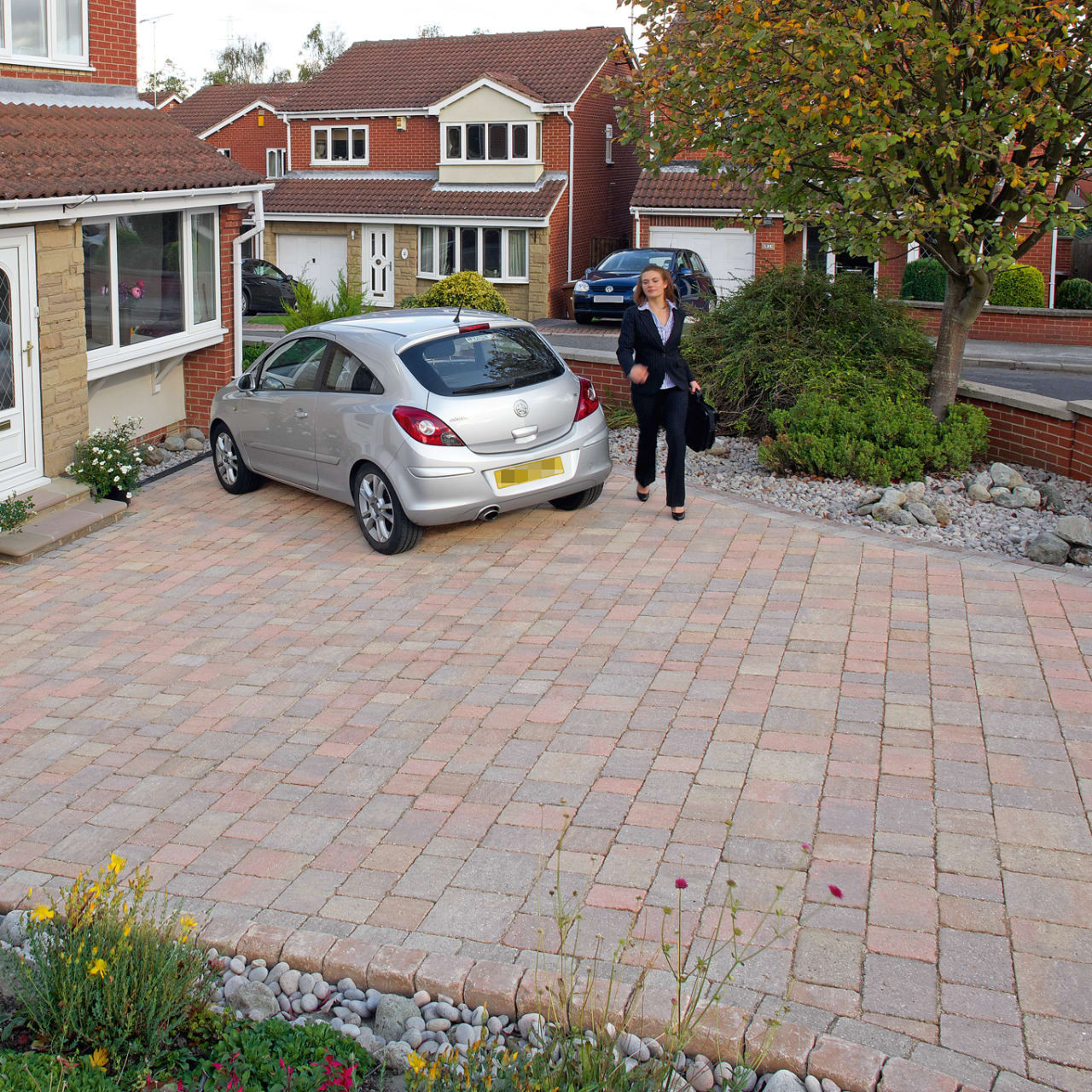 Photograph of Drivesett? Tegula Original Traditional Project Pack 9.73m2