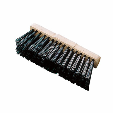 Broom Head Polypropelene Fill 325mm Black (Pack of 2)
