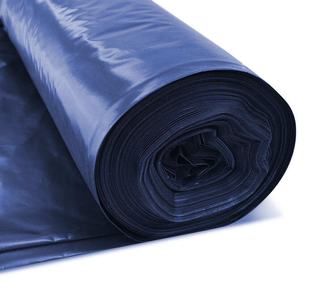 Photograph of POLYTHENE FILM DPM 250MU BBA BLUE 25M X 4M RS052120