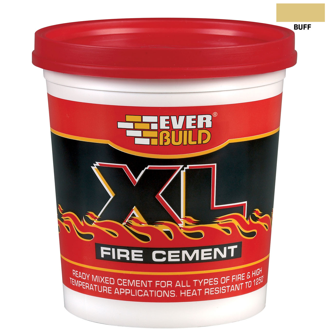 Photograph of Everbuild XL Fire Cement 5kg Tub