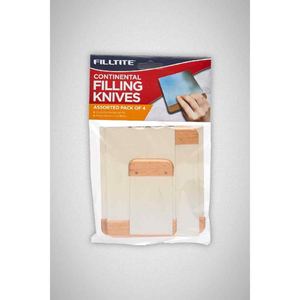 Photograph of Filltite 4 Piece Filling Knives Set