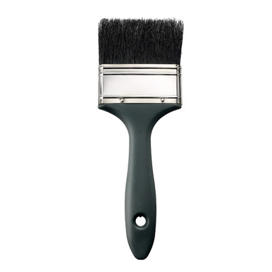 Extra Wood Handle Paint Brush, Natural Bristle, 75mm Width, 76.2mm Bristle Width product image