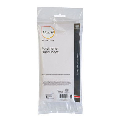 Harris Polythene Dust Sheet 3.7m x 2.75m product image