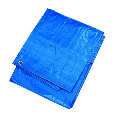 Harris Tarpaulin, Polythene Blue, Water and Rip Resistant, 3.66m x 2.74m