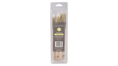 Hamilton Prestige Pure Synthetic Sash Brush 3 Pack product image