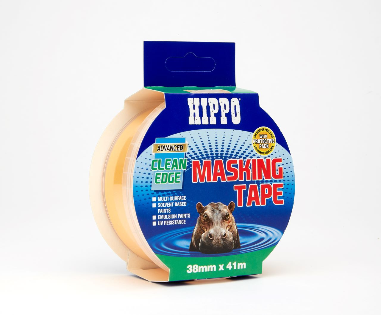 Photograph of Hippo Clean Edge Masking Tape 28mm x 41m