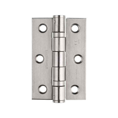 Sterling Ball Bearing Hinge, Polished Chrome, 1 Pair, 10 Year Warranty, 76 x 51 x 2mm product image