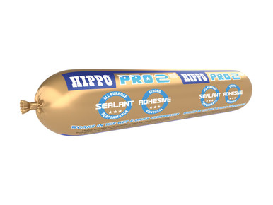 Hippo Pro 2 Sealant And Adhesive, White, 400ml Sausage product image