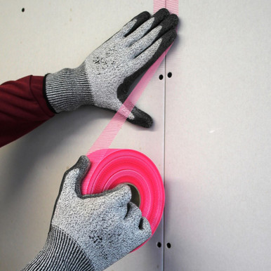 Further photograph of PINK SCRIM EXTRA STICKY PLASTERERS TAPE 48MM X 90M