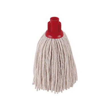 Further photograph of Red PY Yarn RS1 Socket Mop No. 12J