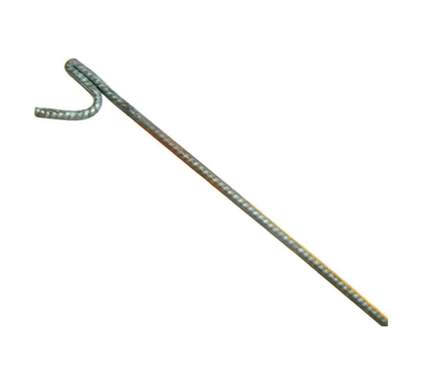 Photograph of Fencing Pins with Lamp Hook Steel 1370mm (Pack of 10)