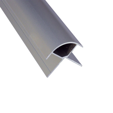Mermaid Timeless Panel External Corner Joint Satin Aluminium product image