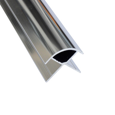 Mermaid Timeless Panel External Corner Joint Polished Silver product image