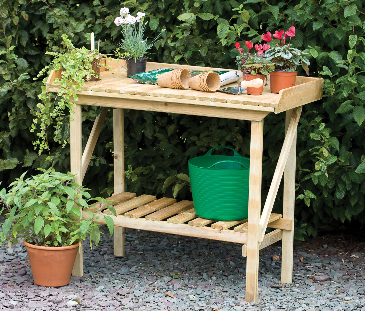 Photograph of Forest Garden Potting Bench 90mm x 510mm x 1070mm