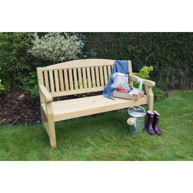 Further photograph of Forest Garden Harvington 5ft Bench 150mm x 1520mm x 770mm