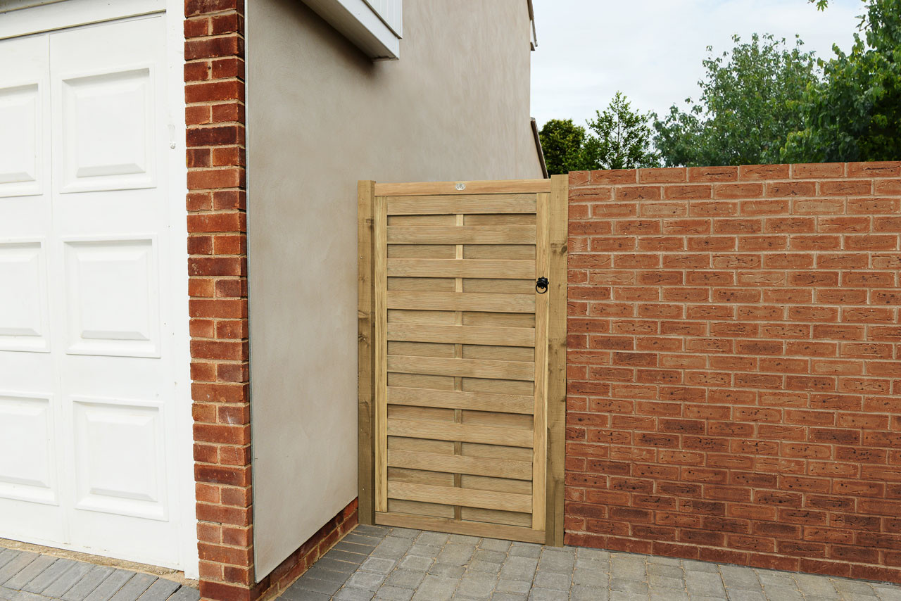 Photograph of Forest Garden Europa Plain Gate 6ft (1800mm)