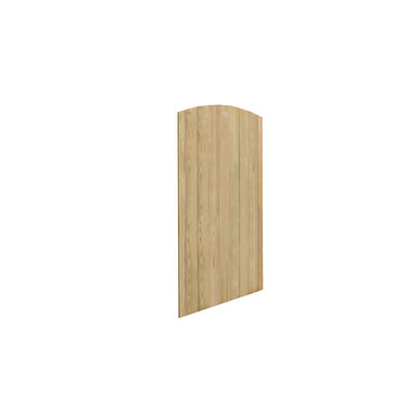 Further photograph of Forest Garden Heavy Duty Dome Top Tongue & Groove Gate 6ft (1800mm)