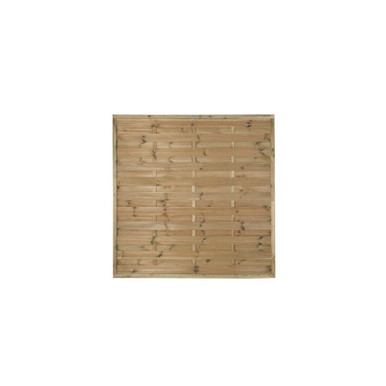 Forest Garden 1.8m x 1.8m Pressure Treated Decorative Europa Plain Fence Panel - Pack of 4 product image