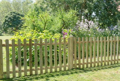 Forest Garden 6ft x 3ft (1.8m x 0.9m) Pressure Treated Heavy Duty Pale Fence Panel - Pack of 3 product image