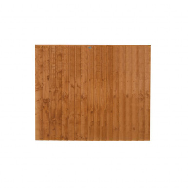 Forest Garden 6ft x 5ft (1.83m x 1.54m) Vertical Board Fence Panel - Pack of 5 product image