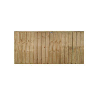 Forest Garden 6ft x 3ft (1.83m x 0.93m) Pressure Treated Vertical Board Fence Panel - Pack of 3 product image