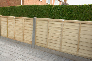 Forest Garden 6ft x 3ft (1.83m x 0.91m) Pressure Treated Superlap Fence Panel - Pack of 3 product image