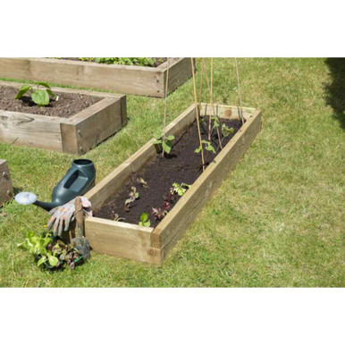 Further photograph of Forest Garden Caledonian Long Raised Bed 80mm x 140mm x 1800mm