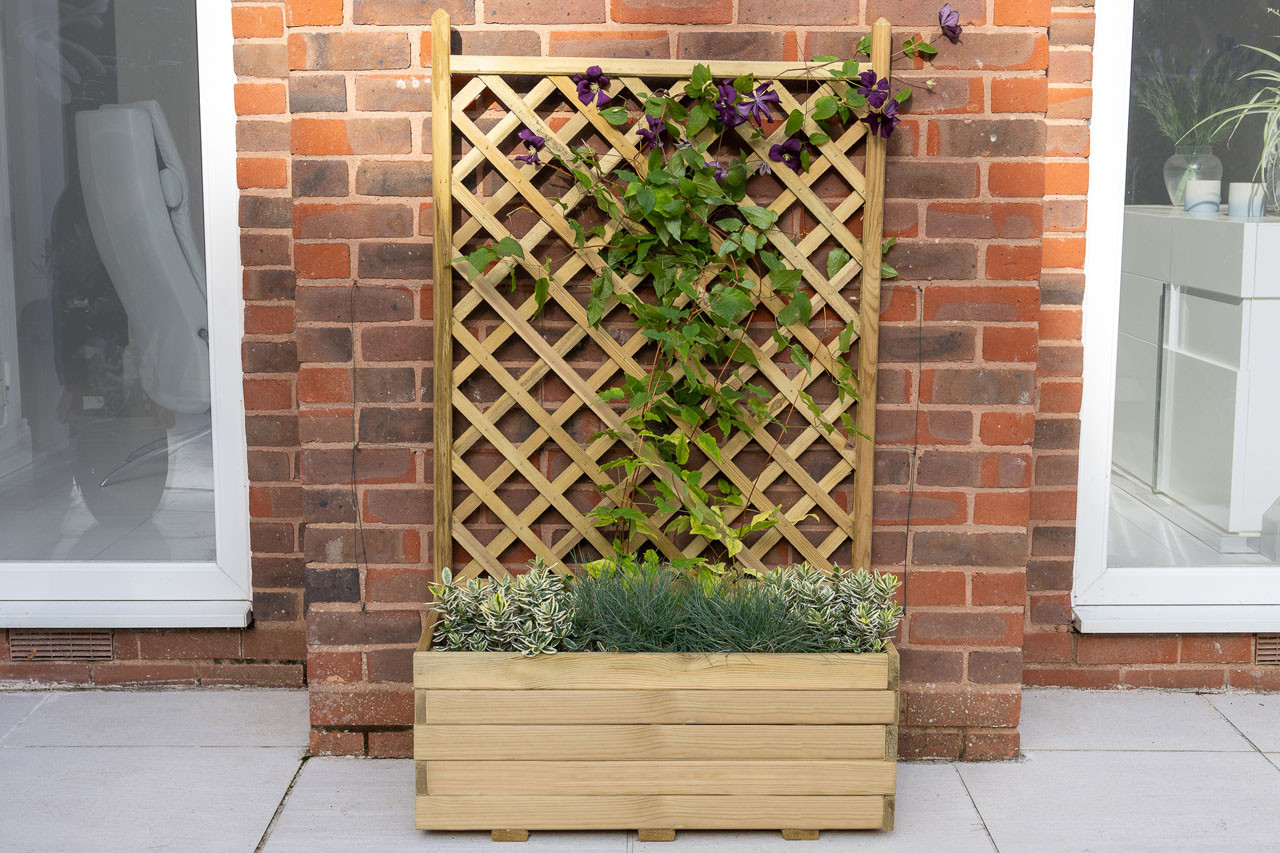 Photograph of Forest Garden Trellis Planter 60mm x 797mm x 1350mm