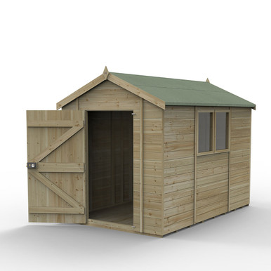 Further photograph of Forest Garden Timberdale 10ft x 6ft Apex Shed