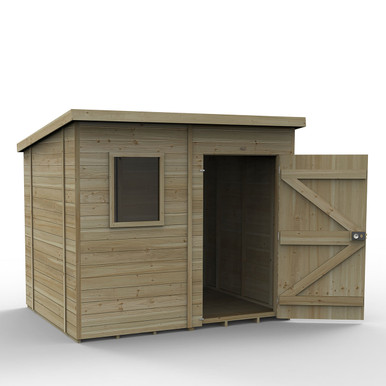 Forest Garden Timberdale 8ft x 6ft Pent Shed