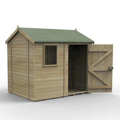 Further photograph of Forest Garden Timberdale 8ft x 6ft Reverse Apex Shed