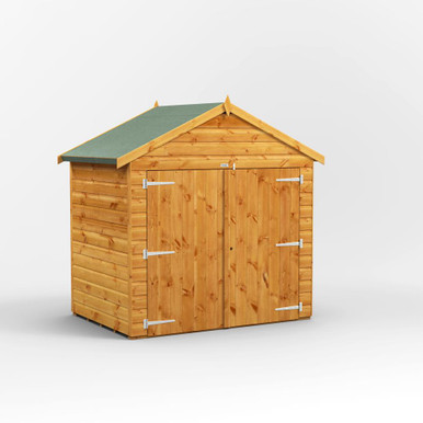4x6 Power Apex Bike Shed product image
