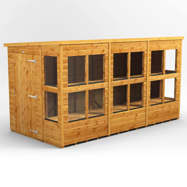 12x6 Power Pent Shiplap Dip Treated Potting Shed product image