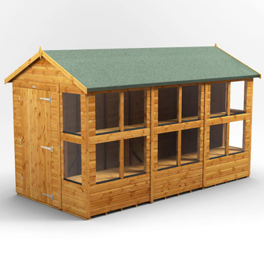 12x6 Power Apex Shiplap Dip Treated Potting Shed product image