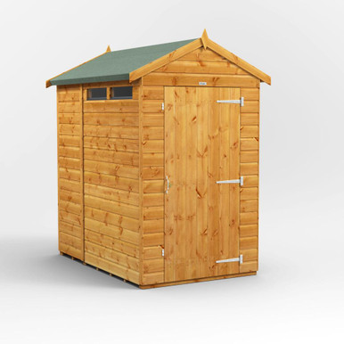 6x4 Power Apex Shiplap Dip Treated Security Shed product image