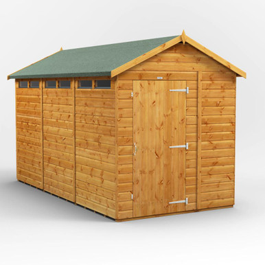 12x6 Power Apex Shiplap Dip Treated Security Shed product image