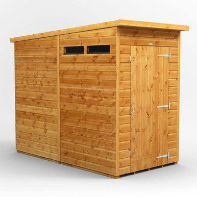 4x8 Power Pent Shiplap Dip Treated Security Shed