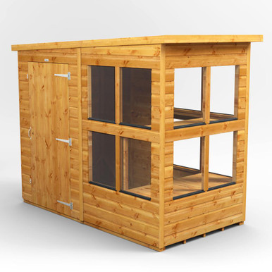 4x8 Power Pent Shiplap Dip Treated Potting Shed product image