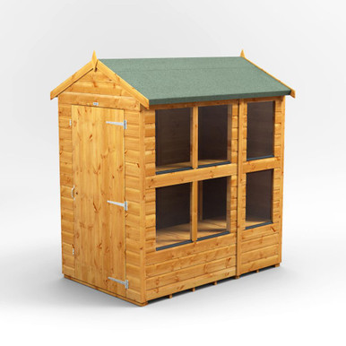 6x4 Power Apex Shiplap Dip Treated Potting Shed product image