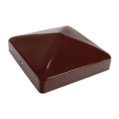 Fence Post Cap - Oxide Red 100 mm product image