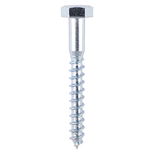 Photograph of Coach Screws  Hex Zinc M10 x 100mm