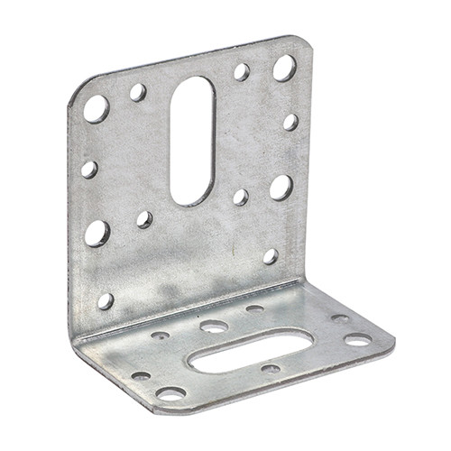 Photograph of Angle Brackets - Galvanised - 50 x 62 x 50mm